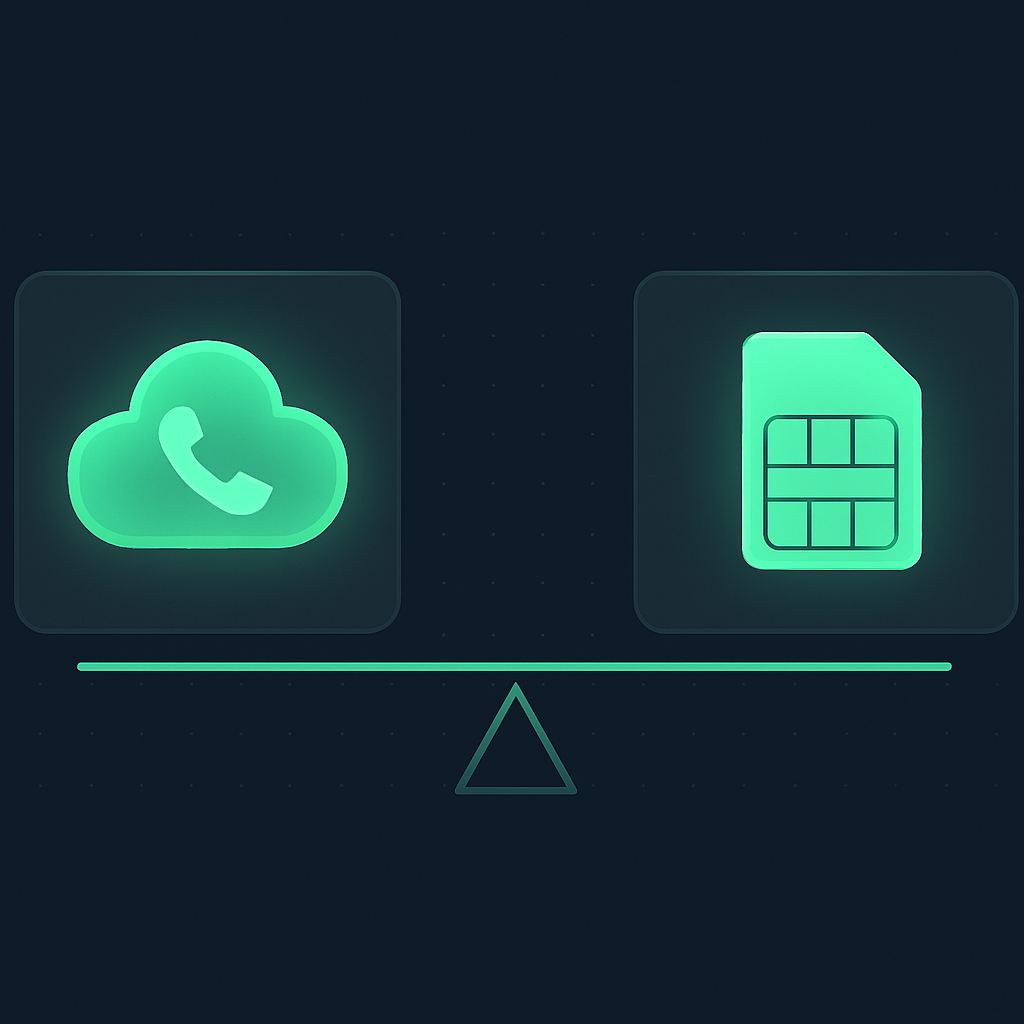 Virtual Number vs Physical SIM: Which Is Better for Verification?